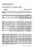 Magnificat anima mea für 5 gemischte Stimmen und Streicher Chorpartitur (la) (Mindestmenge 10 x )= Magnificat anima mea für 5 gemischte Stimmen und Streicher Chorpartitur (la) (Mindestmenge 10 x )=