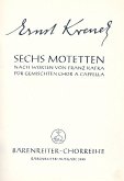 Sechs Motetten op. 169 Sechs Motetten op. 169