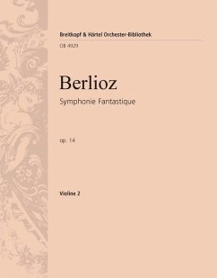 Cover Symphonie Fantastique op. 14 für Orchester Violine 2