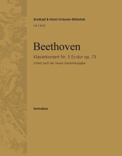 Cover Konzert Es-Dur Nr.5 op.73 für Klavier und Orchester Kontrabaß
