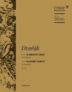 Cover Slawische Tänze op.46 für Orchester Violoncello