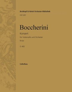 Cover Konzert B-Dur G482 für Violoncello und Orchester