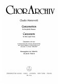 Canzonetten für 3 gleiche Stimmen (SSA) a cappella Partitur Canzonetten für 3 gleiche Stimmen (SSA) a cappella Partitur