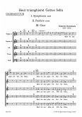 HEUT TRIUMPHIERET GOTTES SOHN FUER SOLI (SSATB), GEM CHOR (SSATB), ORCHESTER UND BC, CHORPARTITUR HEUT TRIUMPHIERET GOTTES SOHN FUER SOLI (SSATB), GEM CHOR (SSATB), ORCHESTER UND BC, CHORPARTITUR