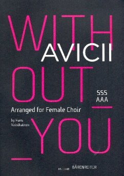 Cover Without You für Frauenchor (SSSAAA) a cappella Chorpartitur