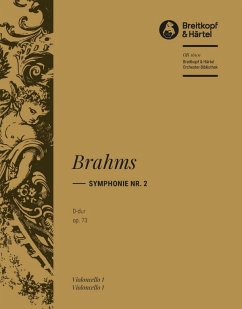 Cover Sinfonie D-Dur Nr.2 op.73 für Orchester Violoncello