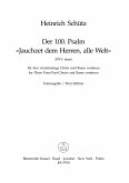 Jauchzet dem Herren alle Welt Psalm 100 für gem Chor (SSSAAATTTBBB) und Bc, Partitur