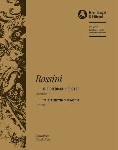 Cover Die diebische Elster, Ouvertüre Konzertbearbeitung von Kogel Kontrabass