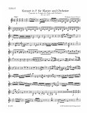 Konzert F-Dur KV413 für Klavier und Orchester Violine 2