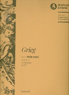 Cover Peer Gynt-Suite Nr.2 op.55 für Orchester Violoncello