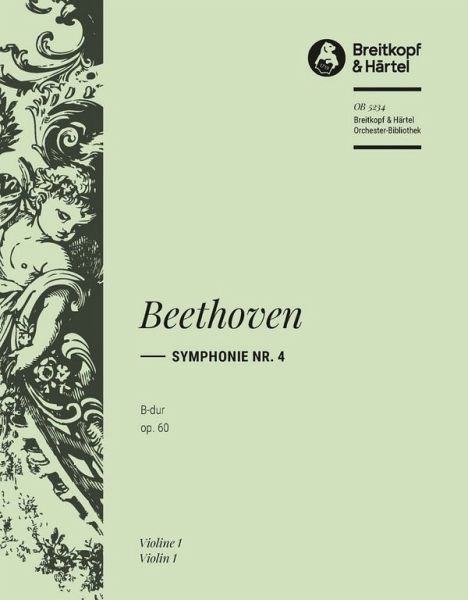 Sinfonie B-Dur Nr.4 op.60 für Orchester Violine 1