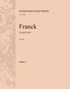 Cover Sinfonie d-Moll für Orchester Violine 2