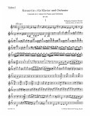 Konzert c-moll KV491 für Klavier und Orchester Violine 1 Konzert c-moll KV491 für Klavier und Orchester Violine 1