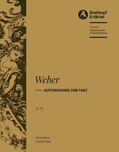 Cover Aufforderung zum Tanz op.65 für Orchester Kontrabaß