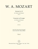 Konzert D-Dur KV211 für Violine und Orchester Violine 1 Konzert D-Dur KV211 für Violine und Orchester Violine 1