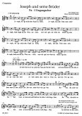 Joseph und seine Brüder für Soli, Kinderchor und Orchester Chorpartitur Joseph und seine Brüder für Soli, Kinderchor und Orchester Chorpartitur