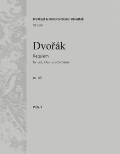 Cover Requiem op.89 für Soli, gem Chor und Orchester Viola