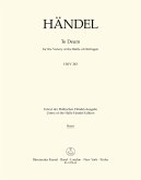 Händel, Georg Friedrich Te Deum for the Victory at the Battle of Dettingen HWV 283 Bassi Stimme(n)
