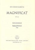 Magnificat SWV468 für 5 Chöre Favoritchorpartitur mit Bc 3 Vokalchoere (2 ad lib.), 2 Instrumentalchöre Magnificat SWV468 für 5 Chöre Favoritchorpartitur mit Bc 3 Vokalchoere (2 ad lib.), 2 Instrumentalchöre