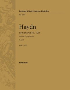 Cover Symphonie G-Dur Hob I:100 für Orchester Kontrabass