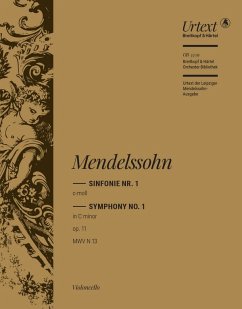 Cover Sinfonie c-Moll Nr.1 op.11 für Orchester Violoncello