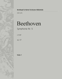 Cover Sinfonie c-Moll Nr.5 op.67 für Orchester Viola