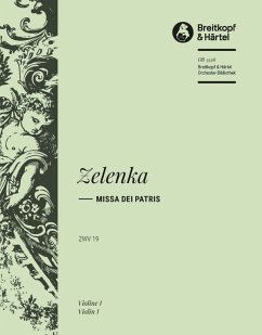 Cover Missa Dei Patris C-Dur ZWV19 für Soli, gem Chor und Orchester Violine 1