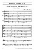 Maria durch ein Dornwald ging für gem Chor (SSATB) a cappella Partitur (dt) Maria durch ein Dornwald ging für gem Chor (SSATB) a cappella Partitur (dt)