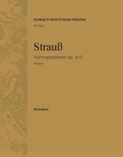 Cover Frühlingsstimmen op.410 Walzer für Orchester, Kontrabass