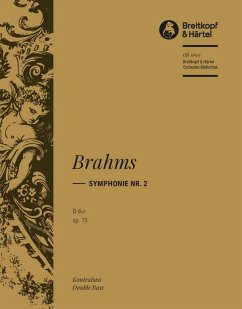 Cover Sinfonie D-Dur Nr.2 op.73 für Orchester Kontrabass