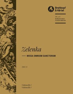 Cover Missa omnium Sanctorum a-Moll ZWV21 für Soli, gem Chor und Orchester Violoncello