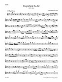 Magnificat Es-Dur BWV243a (Erstfassung) für Soli, gem Chor und Orchester Viola Magnificat Es-Dur BWV243a (Erstfassung) für Soli, gem Chor und Orchester Viola
