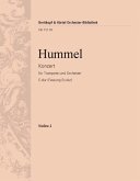 Konzert E-Dur (Fassung in Es-Dur) für Trompete und Orchester Violine 2 Konzert E-Dur (Fassung in Es-Dur) für Trompete und Orchester Violine 2
