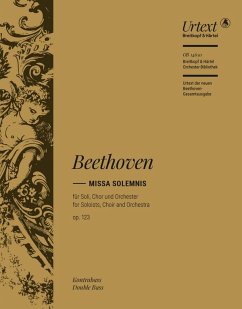 Cover Missa solemnis op.123 für Soli, Chor und Orchester Kontrabass