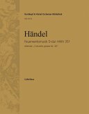 Feuerwerksmusik D-Dur für Orchester Cello/Baß Feuerwerksmusik D-Dur für Orchester Cello/Baß