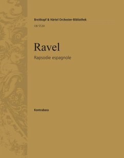 Cover Rapsodie espagnole für Orchester Kontrabass