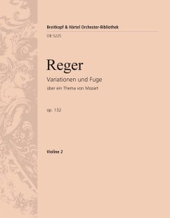 Mozart-Variationen op. 132 Vl2 Orch E,U