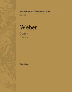 Cover OBERON OUVERTUERE FUER ORCHESTER KONTRABASS