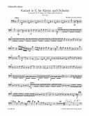 Konzert G-Dur Nr.17 KV453 für Klavier und Orchester Violoncello/Kontrabass