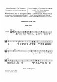 WAS GOTT TUT DAS IST WOHLGETAN CHORALKANTATE CHORPARTITUR (DT/EN) WAS GOTT TUT DAS IST WOHLGETAN CHORALKANTATE CHORPARTITUR (DT/EN)