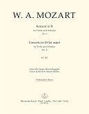 Konzert B-Dur KV207 für Violine und Orchester Violoncello/Kontrabaß Konzert B-Dur KV207 für Violine und Orchester Violoncello/Kontrabaß