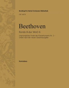 Cover Rondo B-Dur WoO6 für Klavier und Orchester Kontrabass