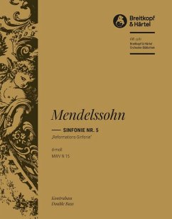 Sinfonie d-Moll Nr.5 op.107 MWVN15 für Orchester Kontrabass