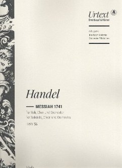 Cover Messiah HWV56 für Soli, gem Chor und Orchester Viola