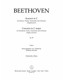 Cover Konzert für Klavier, Violine, Violoncello und Orchester C-Dur op. 56 'Tripelkonzert'