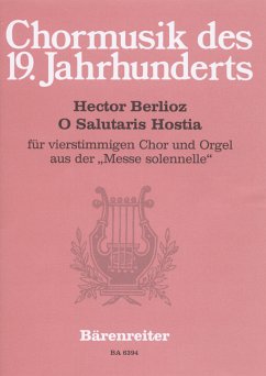 Cover O SALUTARIS HOSTIA FUER GEM CHOR UND ORGEL PARTITUR (LA) MESSE SOLENNELLE