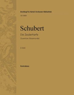 Cover Die Zauberharfe D644 für Orchester Kontrabaß