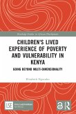 Children's Lived Experience of Poverty and Vulnerability in Kenya (eBook, ePUB)