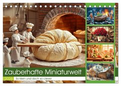 Cover Zauberhafte Miniaturwelt (Tischkalender 2026 DIN A5 quer), CALVENDO Monatskalender