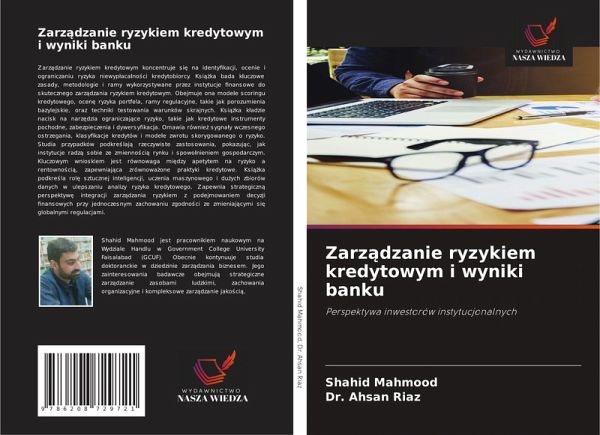 Zarz¿dzanie ryzykiem kredytowym i wyniki banku Zarz¿dzanie ryzykiem kredytowym i wyniki banku